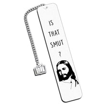 Load image into Gallery viewer, Funny Bookmark Gift for Woman Men Book Lover Best Friend Humor Peeking Jesus Book Marker Christian Stocking Stuffer for Sister Her Him Baptism Gift for Adults Teen Boys Girl Kids Birthday