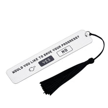 Load image into Gallery viewer, Anime Bookmark Funny Bookmark for Final Fantasy Fans Teen Boys Girls Son Daughter Reading Gift for Booklover Christmas Birthday Gifts Would You Like to Save Your Progress