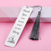 Load image into Gallery viewer, Thank You Appreciation Gift for Women Men Bookmark for Coworker Boss Mentor Teacher Christmas Gift Retirement Gifts for Women Book Lover Friend Birthday Wedding Valentines Day Present