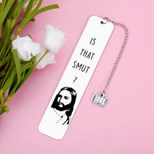 Load image into Gallery viewer, Funny Bookmark Gift for Woman Men Book Lover Best Friend Humor Peeking Jesus Book Marker Christian Stocking Stuffer for Sister Her Him Baptism Gift for Adults Teen Boys Girl Kids Birthday