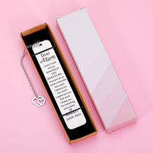 Load image into Gallery viewer, Mom Gift Bookmark for Women Mothers Day from Son Daughter Appreciation Gifts for Mom Birthday Valentines Christmas Stocking Gifts for Mother Mommy Grandma from Teen Kids I Love You Mom Book Lover Gift