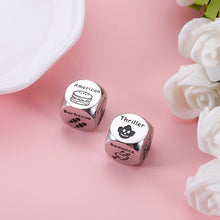 Load image into Gallery viewer, Anniversary Date Night Gifts for Boyfriend Girlfriend Food Movie Decision Dice for Him Her Birthday Wedding Engagement Christmas Valentines Gift for Couple Funny Date Night Gift for Men Women