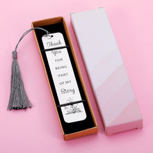 Load image into Gallery viewer, Thank You Appreciation Gift for Women Men Bookmark for Coworker Boss Mentor Teacher Christmas Gift Retirement Gifts for Women Book Lover Friend Birthday Wedding Valentines Day Present