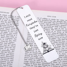 Load image into Gallery viewer, Funny Bookmark for Spicy Fairytale Bookish Gift for Women Girls Book Lover Gifts for Spicy Reader Romance Lover Reading Gift Bookworm Birthday for Friends Book Club Valentines Christmas for Her