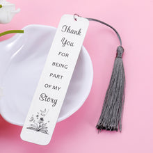 Load image into Gallery viewer, Thank You Appreciation Gift for Women Men Bookmark for Coworker Boss Mentor Teacher Christmas Gift Retirement Gifts for Women Book Lover Friend Birthday Wedding Valentines Day Present