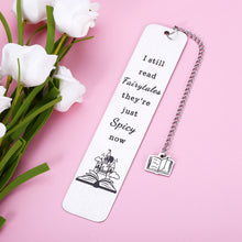 Load image into Gallery viewer, Funny Bookmark for Spicy Fairytale Bookish Gift for Women Girls Book Lover Gifts for Spicy Reader Romance Lover Reading Gift Bookworm Birthday for Friends Book Club Valentines Christmas for Her