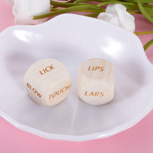 Load image into Gallery viewer, Decision Dice Decider for Couple Boyfriend Girlfriend Husband Wife Action Instructions Decision Dice Gifts for Him Her One Year Anniversary Valentines Gifts Dice for BFF Love Decision Dice Gifts