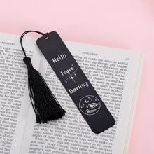Load image into Gallery viewer, Funny Bookmarks for Women Men Acotar Merchandise Bookmark for Fans Book Lovers Reader Birthday Christmas Inspirational Gifts for Female Friends Bookaholic Gifts Hello Feyre Darling Bookmark Gifts