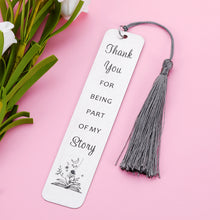 Load image into Gallery viewer, Thank You Appreciation Gift for Women Men Bookmark for Coworker Boss Mentor Teacher Christmas Gift Retirement Gifts for Women Book Lover Friend Birthday Wedding Valentines Day Present