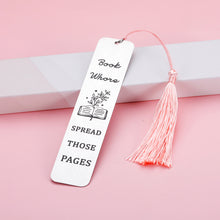 Load image into Gallery viewer, Funny Bookmark Gifts for Book Lovers Women Bookish Gifts for Christmas Birthday Book Marker for Female Friends Teens BFF Bookworm Reader Reading Present Book Club Gifts for Friend