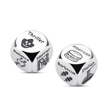Load image into Gallery viewer, Anniversary Date Night Gifts for Boyfriend Girlfriend Food Movie Decision Dice for Him Her Birthday Wedding Engagement Christmas Valentines Gift for Couple Funny Date Night Gift for Men Women