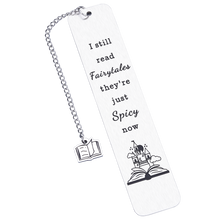 Load image into Gallery viewer, Funny Bookmark for Spicy Fairytale Bookish Gift for Women Girls Book Lover Gifts for Spicy Reader Romance Lover Reading Gift Bookworm Birthday for Friends Book Club Valentines Christmas for Her
