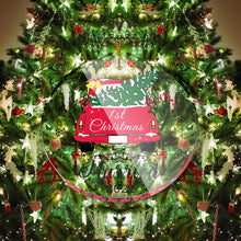 Load image into Gallery viewer, Christmas Ornament 2022 First Christmas Married Ornament for Married Wedding Ornament New Couples Wedding Gifts for Couple Christmas Tree Engagement Gift Wedding Presents for Bride and Groom