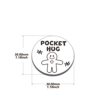 Load image into Gallery viewer, Pocket Hug Token Gifts for Friends Family, Long-Distance Isolation Lockdown Keepsake for Daughter Son, Inspirational Token for Quarantine Social Distancing, Doubleside You are Braver Than You Believe