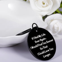 Load image into Gallery viewer, Valentines Day Gift Keychain for Boyfriend Husband from Girlfriend Wife Anniversary Birthday Wedding Keyring Gift for Couples Him Her Fiancé from Fiancée Christmas I Love You Gift for Women Men