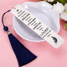 Load image into Gallery viewer, Inspirational Bookmarks Gift for Women Men Kids Bookmark with Tassel Book Lovers Birthday Christmas Graduation Gifts for Friends Son Daughter Gift from Mom Dad Teacher Get Well Soon Gifts Book Marks
