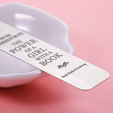 Load image into Gallery viewer, Bookmarks Inspirational for Women Girls Feminist Future Lawyer Students Gifts for Booklovers Birthday Graduation Notorious Bookmark for Daughter Friends Lady BFF Christmas Gifts for Teenage Girls Fans