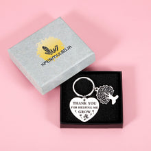 Load image into Gallery viewer, Thank You Gift Keychain for Teacher Coach from Students Appreciation Key Chain Gifts for Mentor Tutor Nanny Christmas Birthday Present for Preschool Teachers Babysitter Teacherâs Day Stocking Stuffers