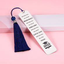 Load image into Gallery viewer, 2022 Graduation Bookmark Gift for Class of 2022 Inspirational Grad Birthday Gift Bookmark for Teens Girl Boy Senior High School Students from Teacher College Master Book Lover Gift for Nurse Women Men
