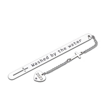 Load image into Gallery viewer, Baptism Gifts Bookmark for Girl Boys 2023 Christian Confirmation Gifts for Girls First Communion Christening Gifts for Goddaughter Godson Godchild Baby Girl Adult Baptism Gifts for Teen Religious Gift