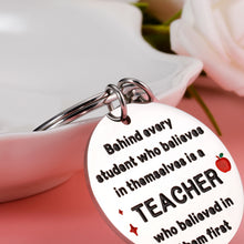 Load image into Gallery viewer, Teacher Appreciation Gift Keychain Thank You Gifts Bulk for Teacher Mentor Principal Teacher’s Day Presents for Preschool Teachers Summer Back to School End of Year Birthday Present from Student