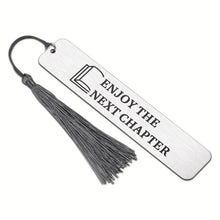 Load image into Gallery viewer, Inspirational Gift for Women Men Bookmark with Tassel for Girl Boy Teen Nurse Graduation Gift for Daughter Son from Dad Mom Friend Christmas Birthday Present for High School Student Book Lover Lover