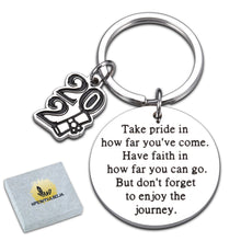 Load image into Gallery viewer, 2021 Graduation Gifts for Him Her Keychain for College High School Senior Boy Girl Inspirational Gift for Daughter Son Nurse Friend Birthday Christmas Gifts for Women Men Teen Kid from Dad Mom Teacher