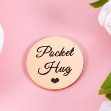 Load image into Gallery viewer, Daughter Gift from Mom Chirsatams Stocking Stuffers for Teenager Girl Graduation Birthday Pockey Hug Token for Daughter Inspirational Gifts for Teenage Girls 16th18th21st Birthday Wedding Gifts Token