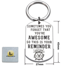 Load image into Gallery viewer, Inspirational Keychain Gifts for Him Her College High School Graduation Encouragement Keyring for Coworker Daughter Son Nurse Friend Birthday Christmas Gifts to Boys Girls from Dad Mom Teacher