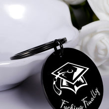 Load image into Gallery viewer, Funny Class of 2023 Graduation Gifts for Her Him Bulk 20223 Seniors College High School Master Nurse Students Grad Daughter Son Ph.D. Inspirational Women Men Teen Boys Girls Graduate Keychain