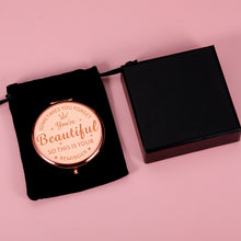 Load image into Gallery viewer, XPENMULBOJA Stocking Stuffers for Women Makeup Mirror Birthday Christmas Compact Mirror Gifts for Girl Daughter Mom Female Friends Inspirational Valentines Ideas for Wife Girlfriend BFF