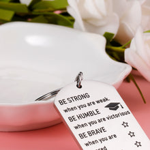 Load image into Gallery viewer, 2022 Back to School Graduation Gifts Keychain for Him Her Class of 2022 Inspirational Grad Gifts for Son Daughter Senior High School Students from Teacher College Master Christmas Gift for Nurse