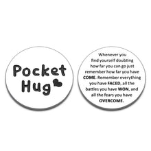 Load image into Gallery viewer, Stocking Stuffers for Son Teens from Mom Christmas Gifts for Recovery Gifts Depression Surgery AA Gifts for Cancer Survivor Birthday Valentines Wedding Graduation Gifts for Boys Girls Pocket Hug