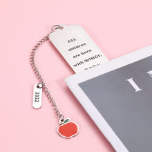 Load image into Gallery viewer, Teacher Appreciation Gifts Bookmark for Women Men, 2022 Thank You Teacher Graduation Gifts Bookmark for Teachers Mentor Tutor Teacher Birthday Gifts for Preschool Teacher Bookmark Booklovers Librarian