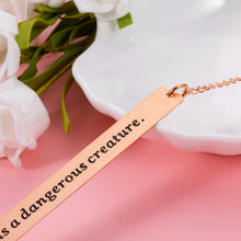 Load image into Gallery viewer, Inspirational Sunflower Bookmark or Women Female Book Lovers Birthday Engraved Bookmark with Sunflower for Her Lady Best Friend Christmas Gifts for Mom Sisters Teachers Book Club Gifts for Readers