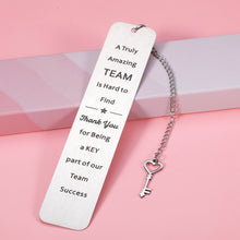 Load image into Gallery viewer, Team Gift Boss Day for Employee Appreciation Boomark Coworker Leaving Gifts in Bulk Book Mark for Women Men Boss Lady Office Thank You Retirement Gifts Goodbye Birthday Christmas Present