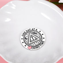 Load image into Gallery viewer, Get Well Soon Stocking Stuffers Gifts for Men Recovery Coins for 1 Year Sober Coin Gift Women Men AA Tokens One Day at a Fucking Time Coin Addiction Alcoholics Chemo Gifts Affirmation Gifts