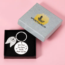 Load image into Gallery viewer, Memorial Sympathy Gifts Keychain for Loss of Father-Mother Memory Gift Dad Memorial Gift Bereavement Keychain Daddy Remembrance gifts for Loss of Loved One Daughter Son Your Wings Were Ready