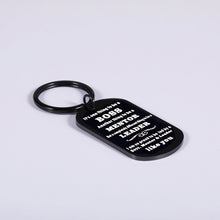 Load image into Gallery viewer, Boss Appreciation Gift Keychain for Women Men Boss Day Office Key Chain for Boss Mentor Leader Thank You Christmas Leaving Retirement Goodbye Keyring Gifts for Superior Manager Coworker Employee