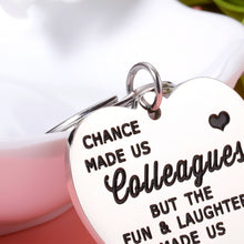 Load image into Gallery viewer, Coworker Leaving Gifts Keychain for Women Men Appreciation Goodby Keyring for Freinds Boss Colleagues Office Farewell Retirement Gifts for Leader Employees Birthday Christmas Stocking Stuffer