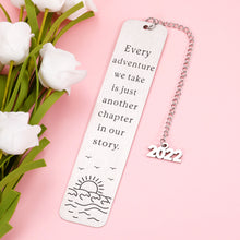 Load image into Gallery viewer, Bookmark with Chain for Women Men 2022 Retirement Inspirational Graduation Gifts for Her Him Teacher Leaving Away New Job Birthday Gift for Boss Coworker Nurse Friend Christmas