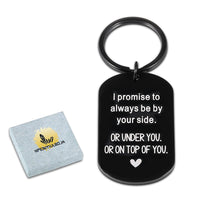 Load image into Gallery viewer, Valentines Gift for Boyfriend Husband from Wife Girlfriend Birthday Wedding Anniversary Keychain for Fiance Fiancee Groom Bride Couple Gifts for Women Men Christmas Thanksgiving Present for Her Him