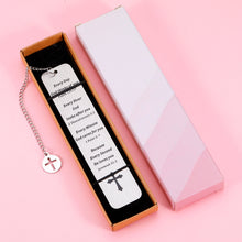 Load image into Gallery viewer, Christian Gifts for Women Christmas Stocking Stuffer Bible Verse Bookmarks Inspirational for Women Men Religious Scripture Gifts for Baptism Faith Birthday Present for Son Daughter First Communion
