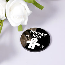 Load image into Gallery viewer, Pocket Hug Token Gifts for Friends Family, Long-Distance Isolation Lockdown Keepsake for Daughter Son, Inspirational Token for Quarantine Social Distancing, Doubleside You are Braver Than You Believe