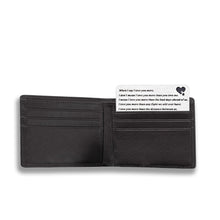 Load image into Gallery viewer, Anniversary Wallet Card for Him Husband Boyfriend from Wife Girlfriend Valentines Day Christmas Wallet Insert Card for Women Men Hubby Wifey Wedding Engagement Gifts for Fiance Fiancee Groom Bride