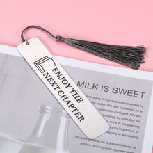 Load image into Gallery viewer, Inspirational Gift for Women Men Bookmark with Tassel for Girl Boy Teen Nurse Graduation Gift for Daughter Son from Dad Mom Friend Christmas Birthday Present for High School Student Book Lover Lover
