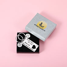 Load image into Gallery viewer, Best Friend Keychain for Women Men Friends TV Show Gifts for Boyfriend Girlfriend Husband Wife Birthday Christmas Wedding Valentine Couple Gift for BFF Friendship Sister Besties Jewelry 2Pcs