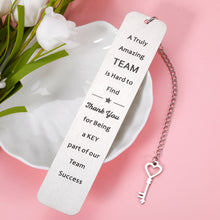 Load image into Gallery viewer, Team Gift Boss Day for Employee Appreciation Boomark Coworker Leaving Gifts in Bulk Book Mark for Women Men Boss Lady Office Thank You Retirement Gifts Goodbye Birthday Christmas Present