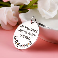 Load image into Gallery viewer, 2022 Inspirational Gifts Keychain for Women Men Class of 2022 Graduation Grad Birthday Gifts for Teens Girl Boy Senior High School Students from Teacher College Master Graduation Gift for Nurse