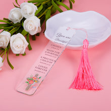 Load image into Gallery viewer, Christian Gifts for Women Acrylic Religious Bookmark Gifts for Women Inspirational Bible Verse Book Mark for Girls Daughter Book Lovers Birthday Christmas Stocking Stuffers Baptism Church Bulk Gifts